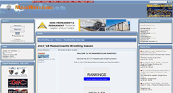 Desktop Screenshot of masswrestling.com